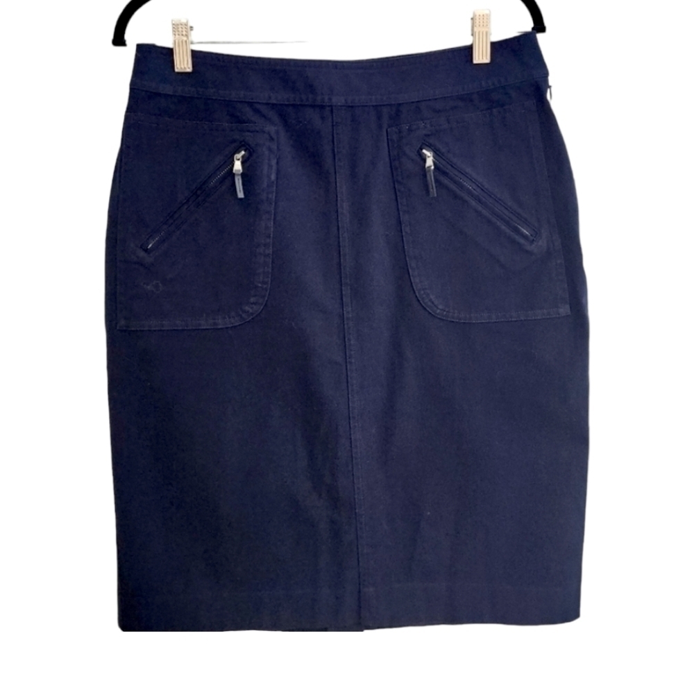 LAUREN Ralph Lauren Navy Skirt